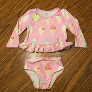 GAP Infant Girls Ice Cream Swimsuit - 12-18 months